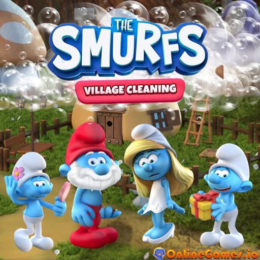 The Smurfs Village Cleaning Play Online